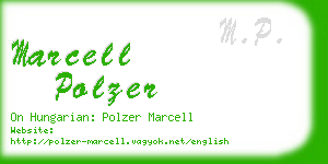 marcell polzer business card